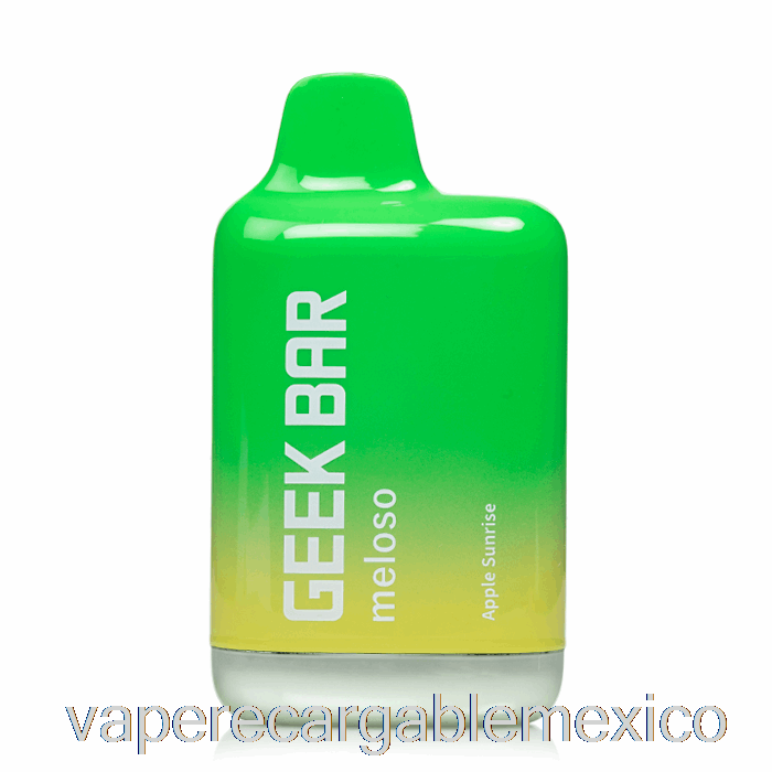 Vape Recargable Geek Bar Meloso Max 9000 Desechable Apple Amanecer